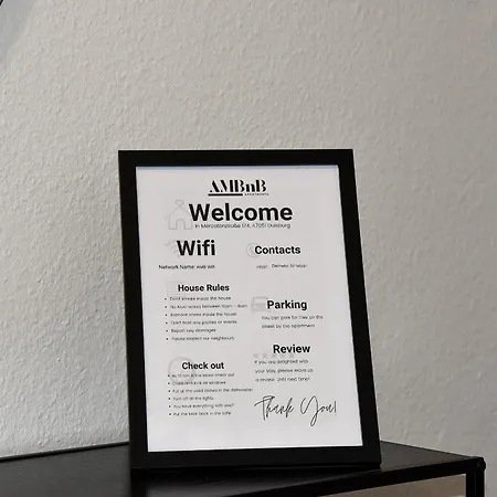 アパート Deluxe! Hbf-naehe Mit Kingsize-bett, 65 M2