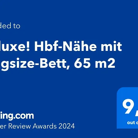 شقة Deluxe! Hbf-naehe Mit Kingsize-bett, 65 M2 دوسبرغ