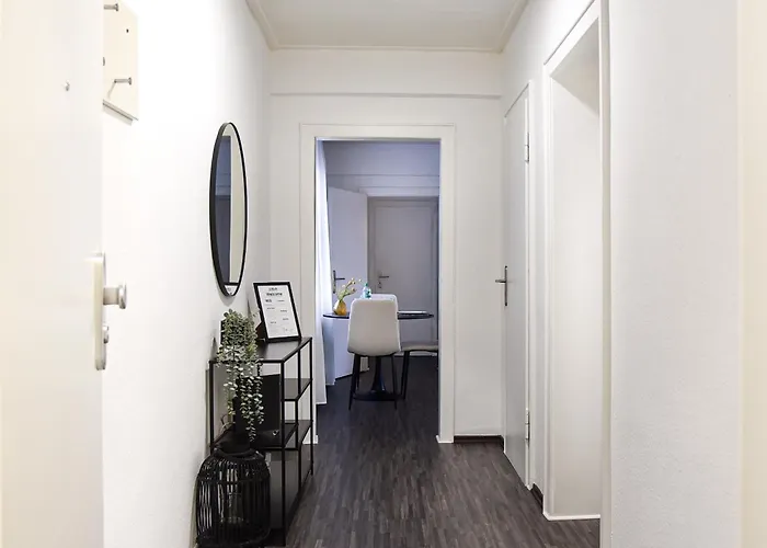 Апартаменты Deluxe! Hbf-naehe Mit Kingsize-bett, 65 M2