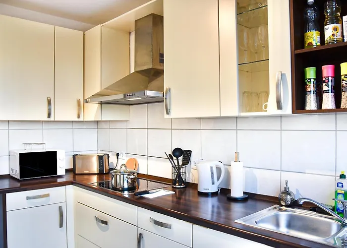 Deluxe! Hbf-naehe Mit Kingsize-bett, 65 M2 Appartement