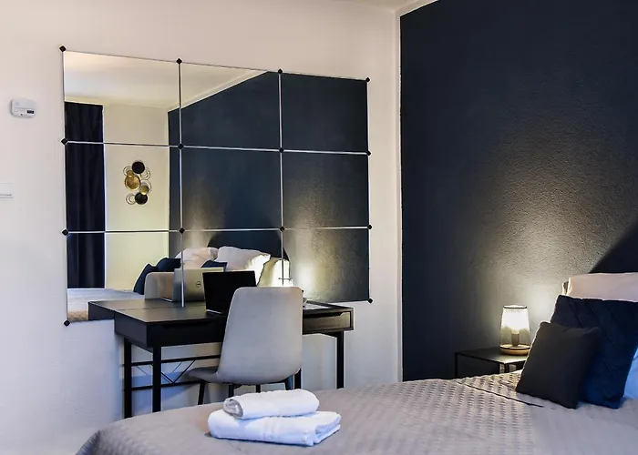 Deluxe! Hbf-naehe Mit Kingsize-bett, 65 M2 Appartement *